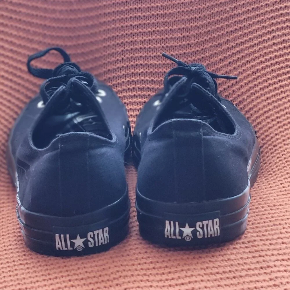 Converse Chuck‎ Taylor All Star Ox in all black - Picture 3 of 6